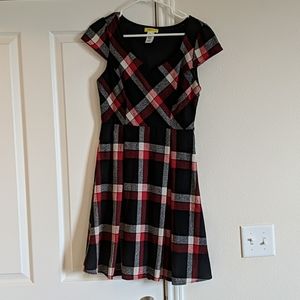 Modcloth plaid dress